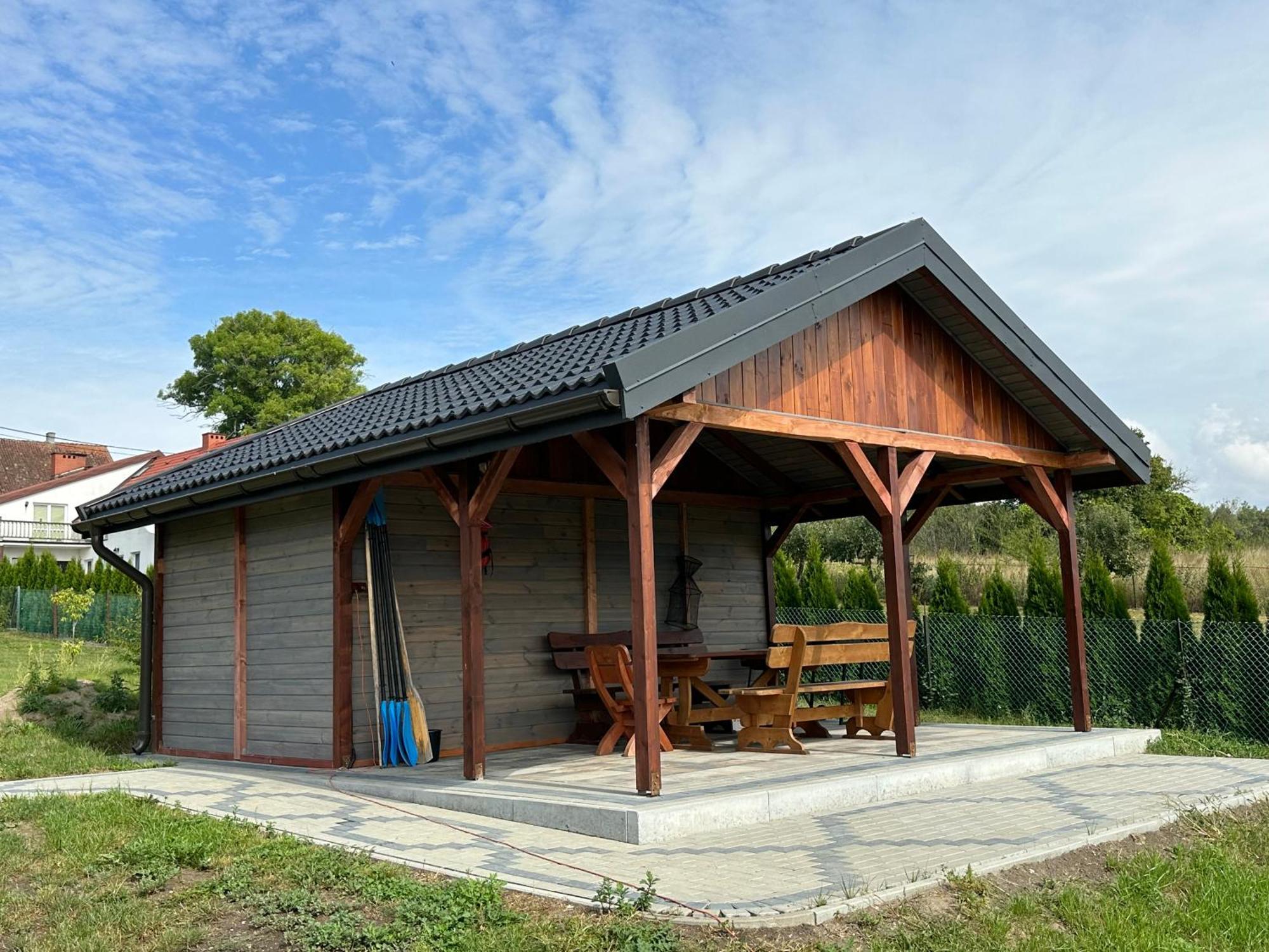 Villa Rajska Przystan II Wrony Esterno foto